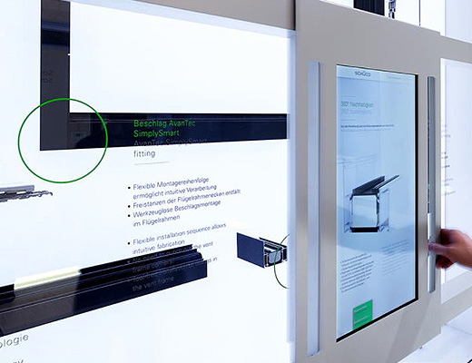 Slide screen