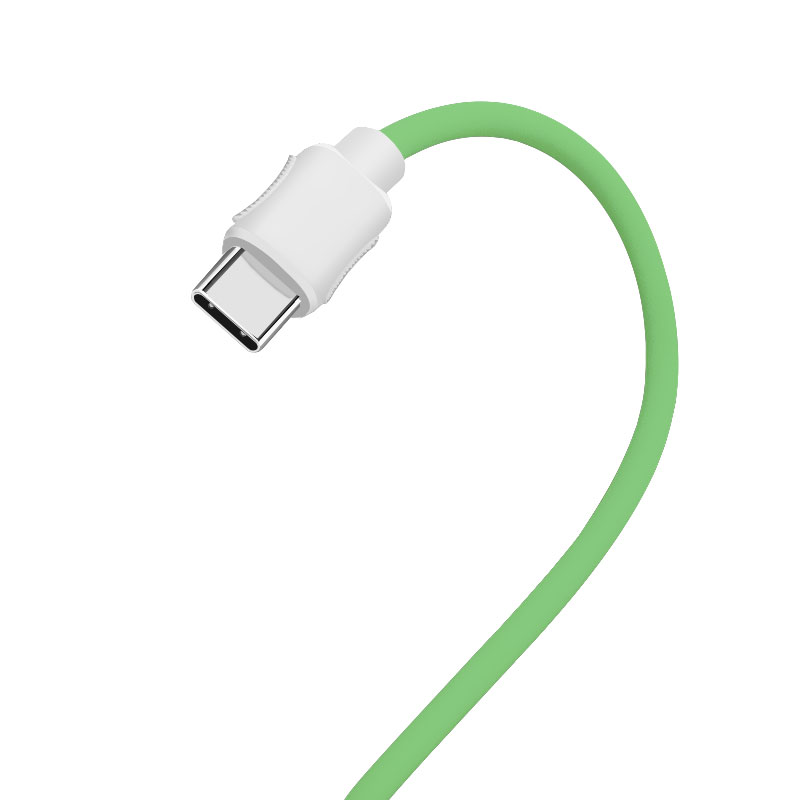 Silicone USB cable（green）